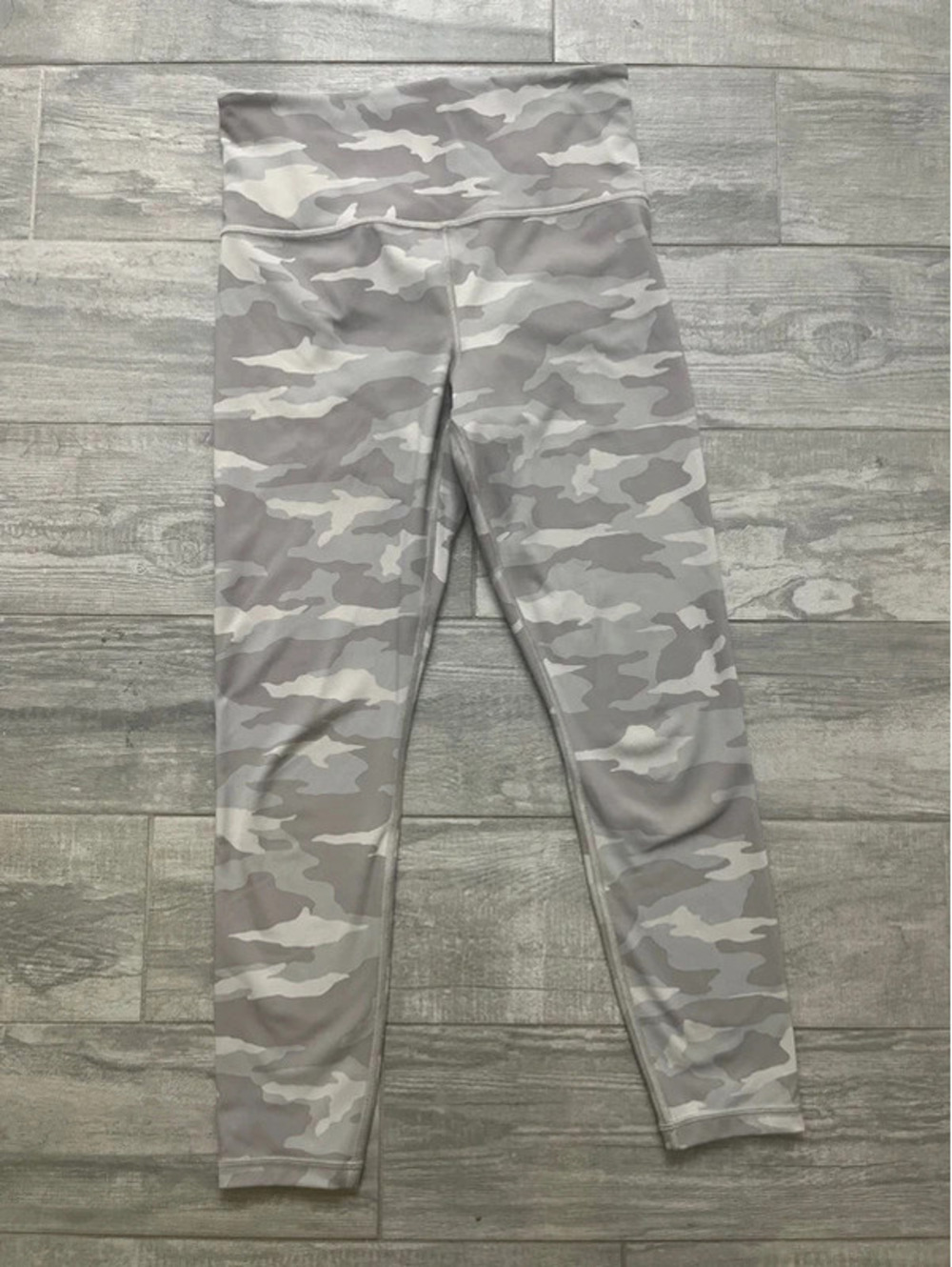 Athleta Gray Camo Leggings